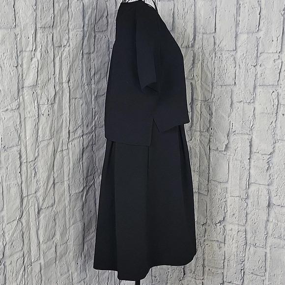 MADEWELL Folio Black Cocktail/Party layered Dress Size 2 - Picture 5 of 9